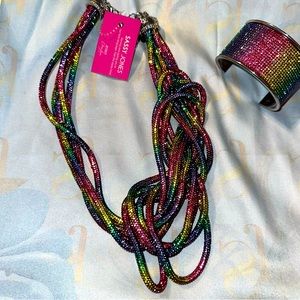 Necklace and matching cuff